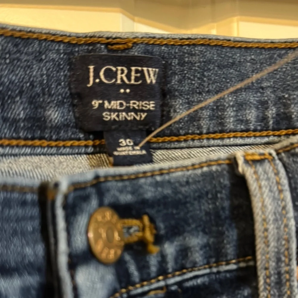 J. Crew Women's Dark Blue Skinny Jeans